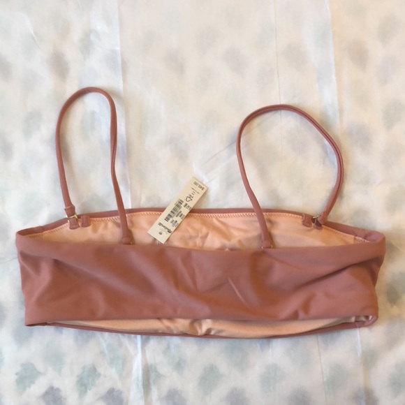 Madewell XXSmall Top Bikini Second Wave Bandeau Removable Straps NWT - Picture 5 of 7